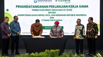 Dukung UMKM Naik Kelas, Bank NTB Syariah Kembali Dipercaya Salurkan KUR Rp40 Miliar